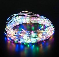 Гирлянда светодиодная "Шнур" Eurosvet 400-009 RGB IP20 10м картинка 